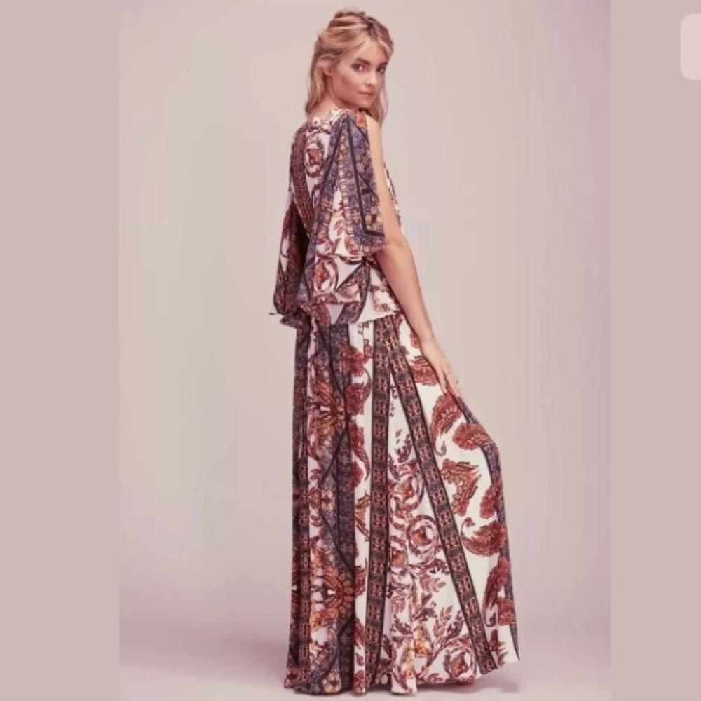 Free People Printed Fern Dress NWT